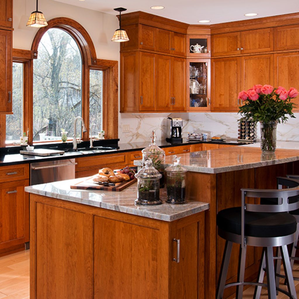 Kitchen Remodel After Custom Cabinetry
